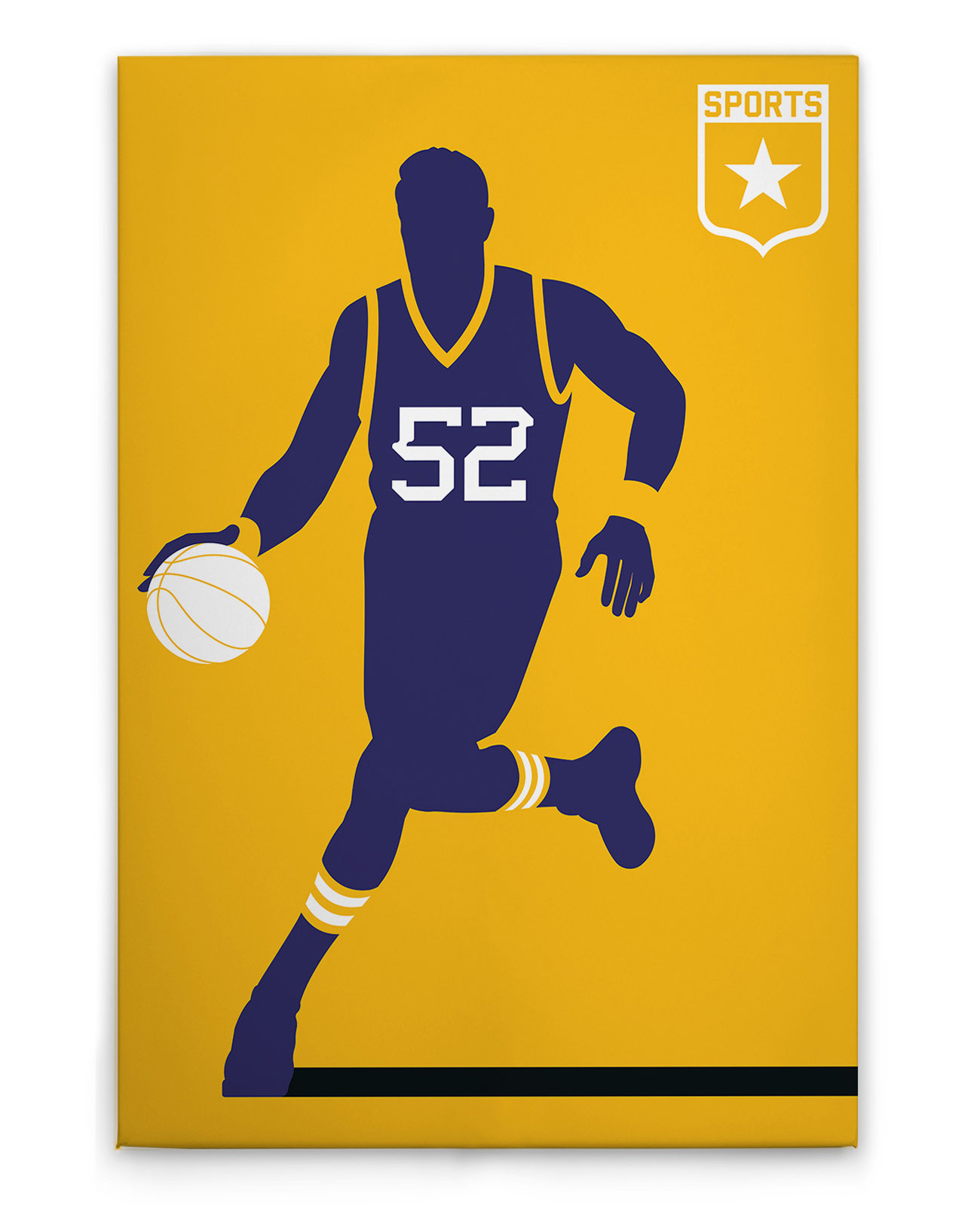 AS Leinwandbild Basketball DD131951