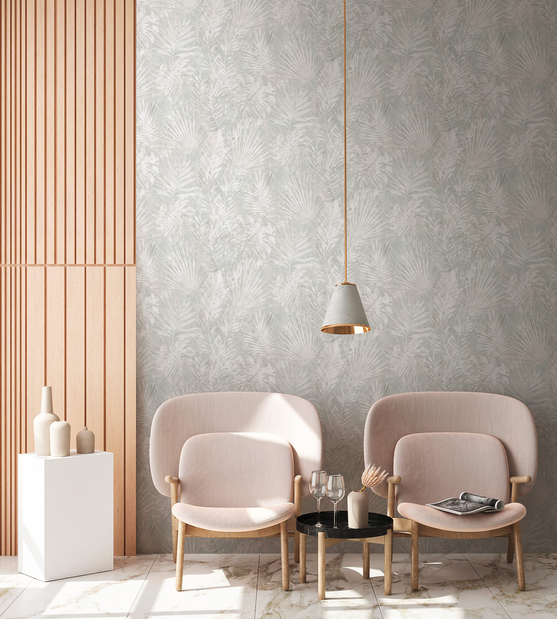 AS Vliestapete Deco Satintapete Dschungeltapete 386384