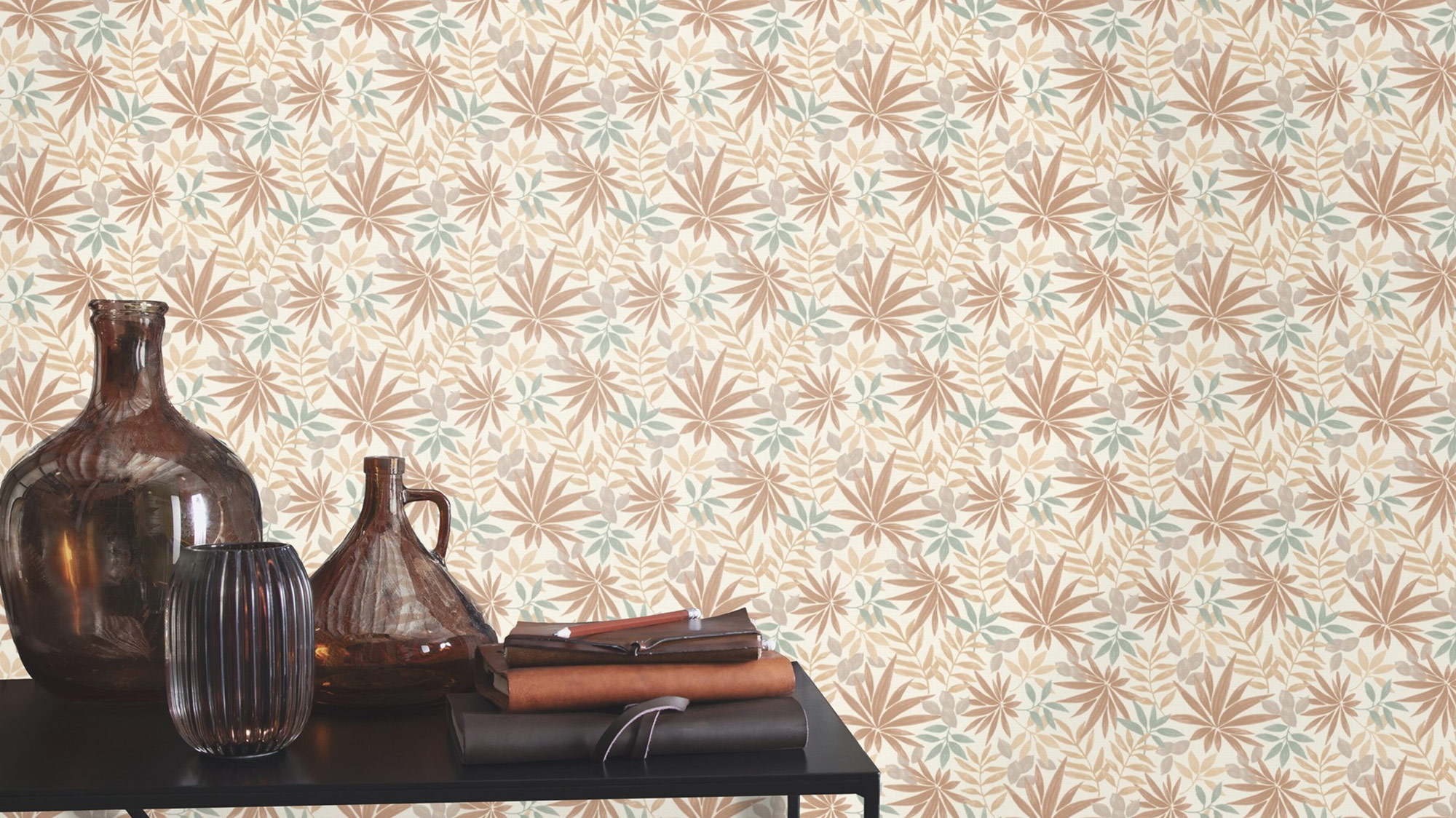 Rasch Vliestapete Country Charme Beige-Dunkelbeige 580228