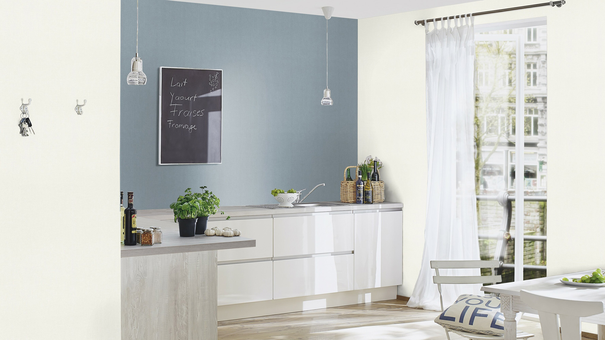 Rasch Vliestapete Color Your Life Unitapete 633658