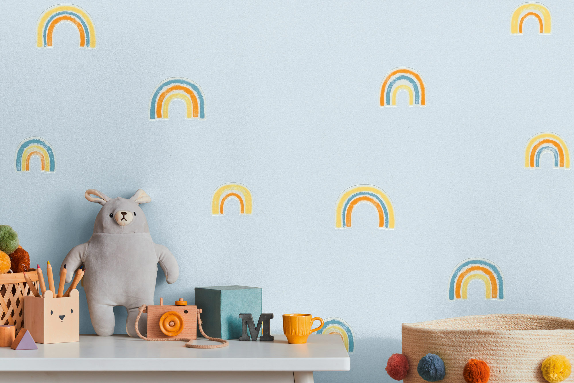 AS Vliestapete Kids Studio Kinderzimmertapete Blau 792592