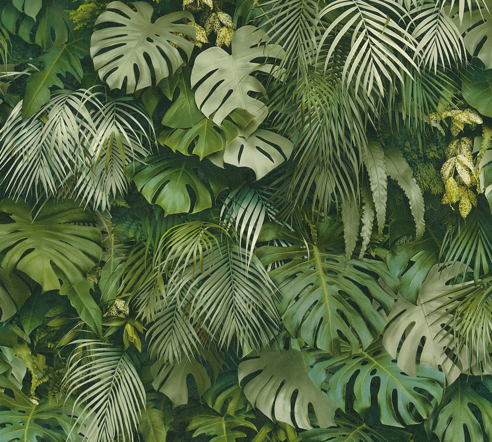 AS Création Vliestapete Greenery Dschungel grün 372802