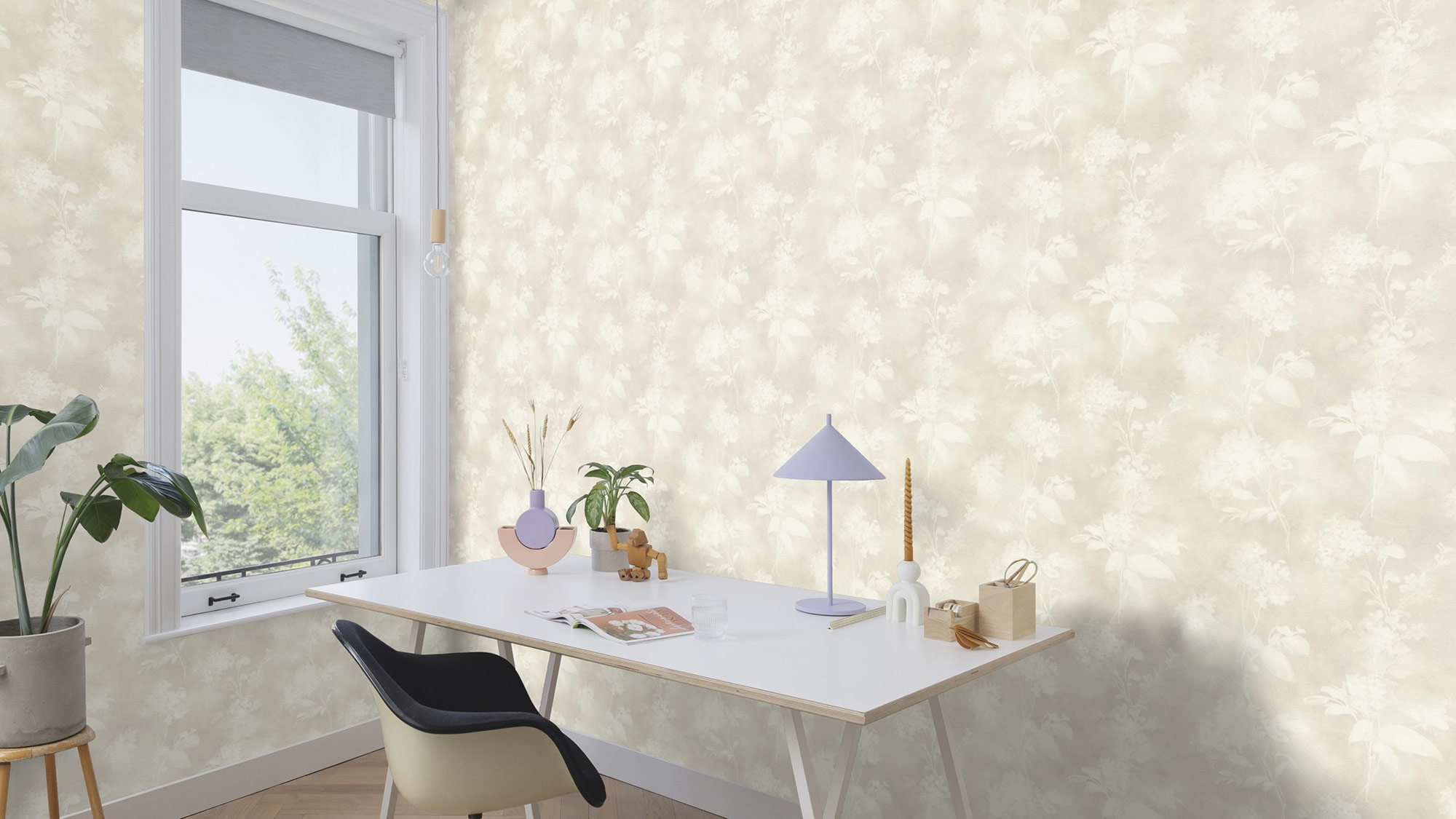 Rasch Vliestapete Florentine 4 Blumen 481457