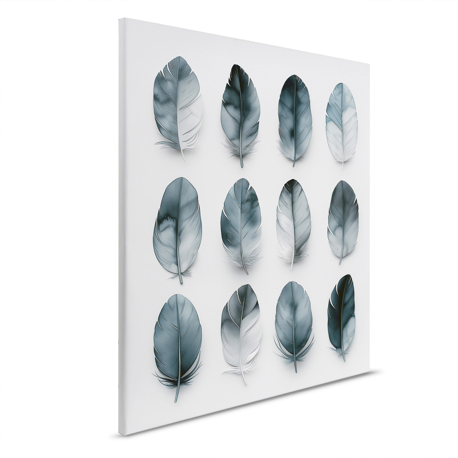 AS Leinwandbild Feathers Blue DD132891