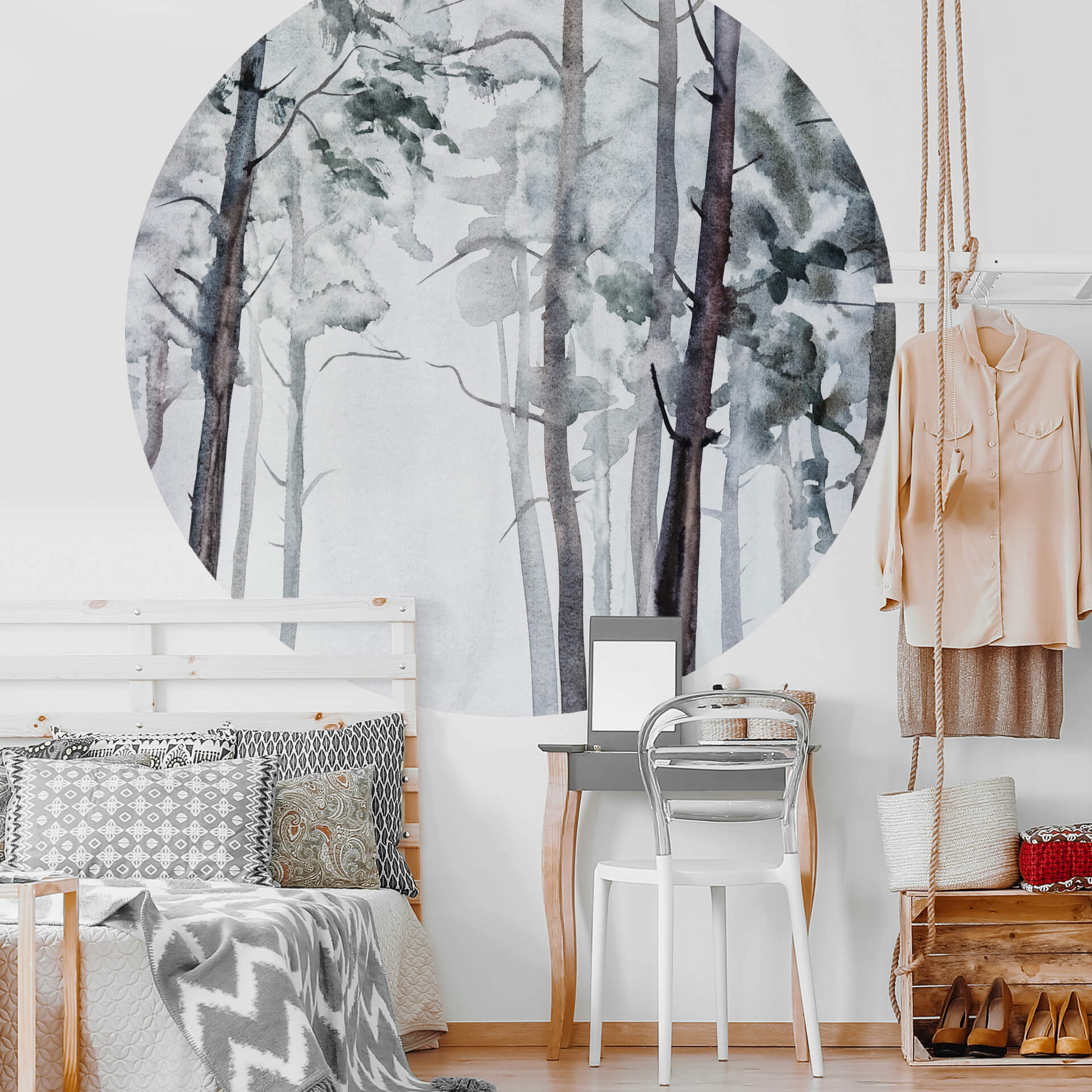 AS Fototapete Designwalls 2.0 Watercolour Forest DD119188