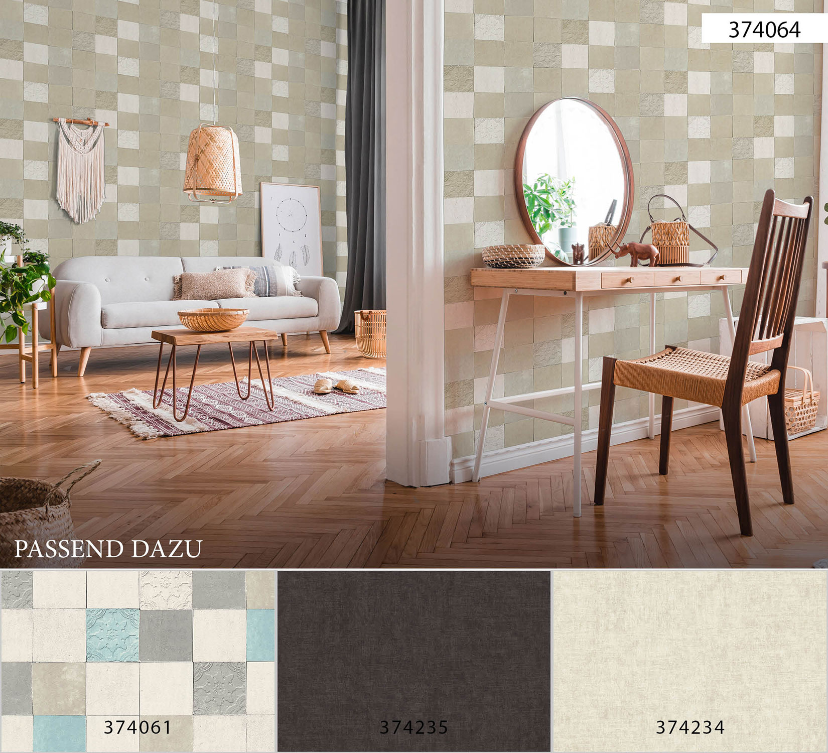 AS Vliestapete New Walls Fliesentapete 374064