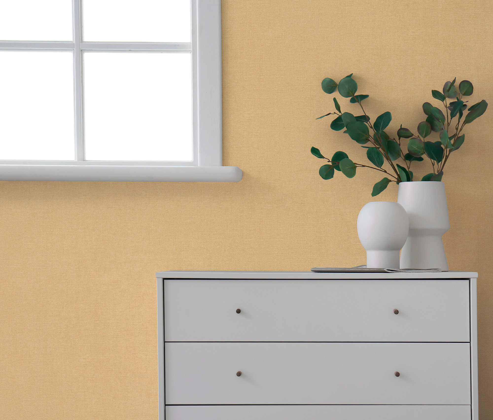 AS Vliestapete PintWalls 3 Unitapete Gelb 791656