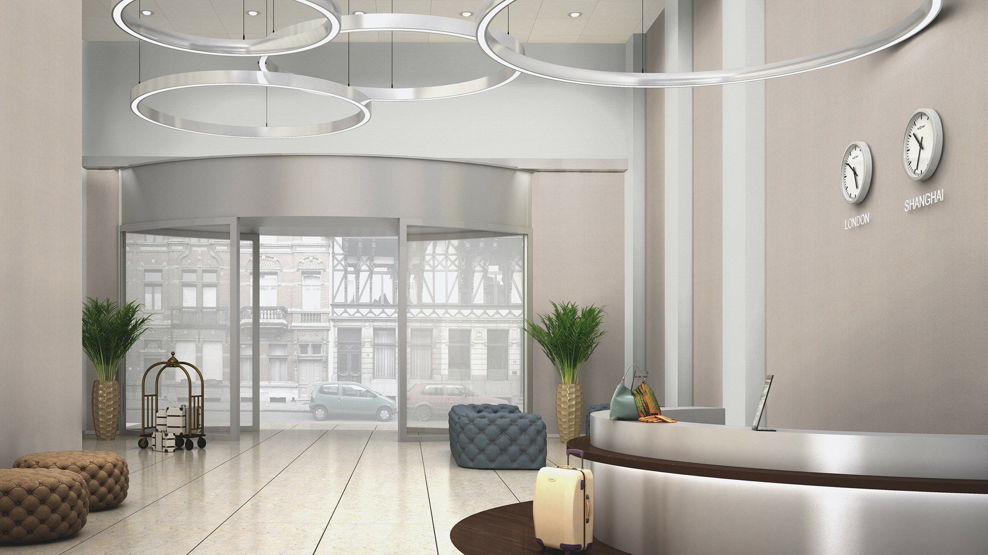 Rasch Vliestapete Color Your Life Unitapete 633672