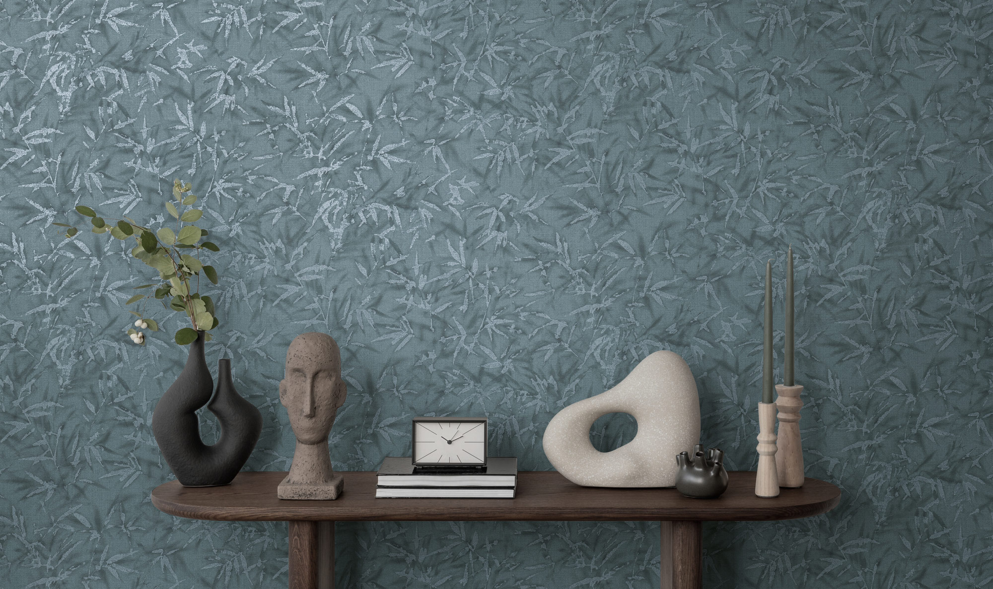 AS Vliestapete History of Art 2 Floral Blau 790466