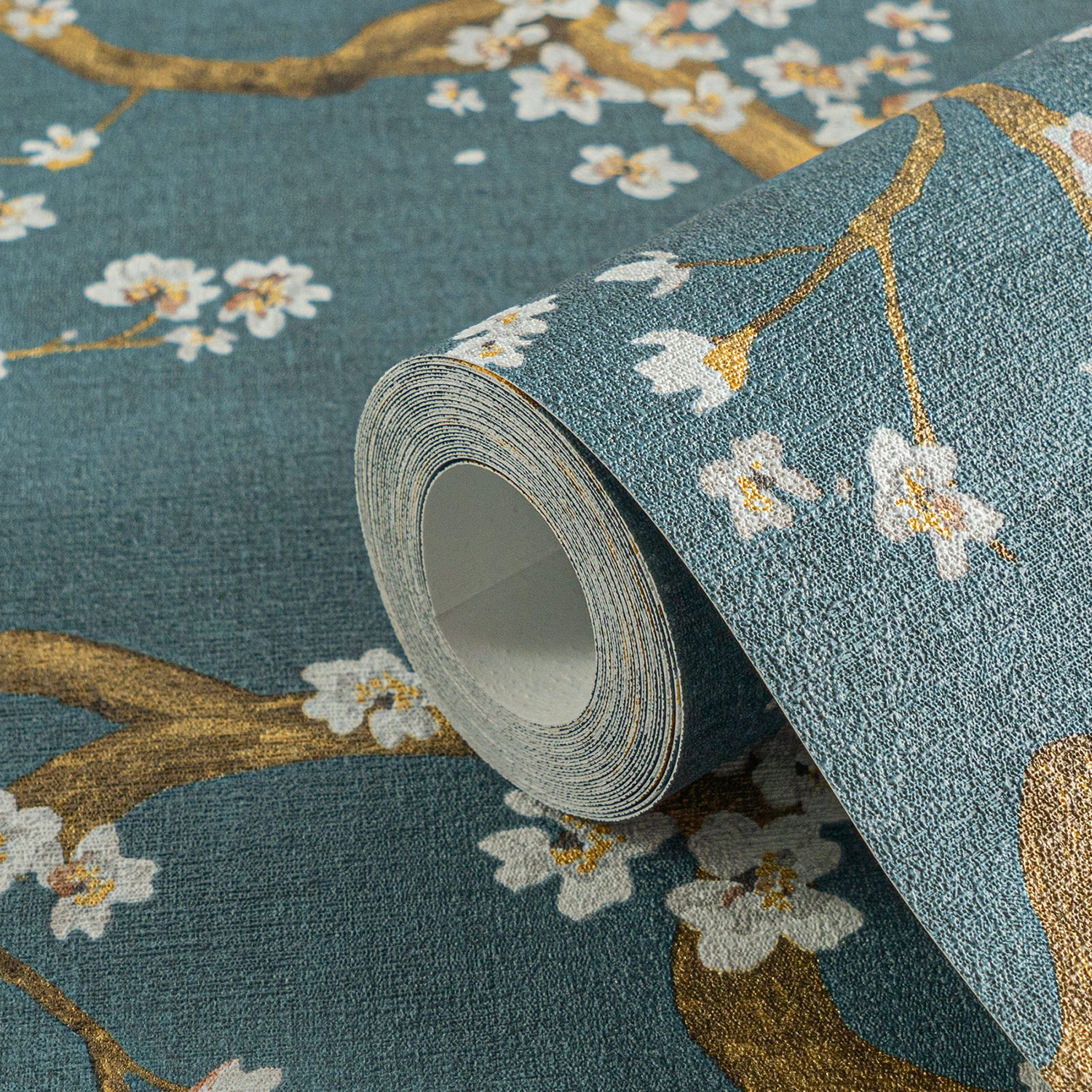 AS Vliestapete MS Hot Spots Floral Blau 781994