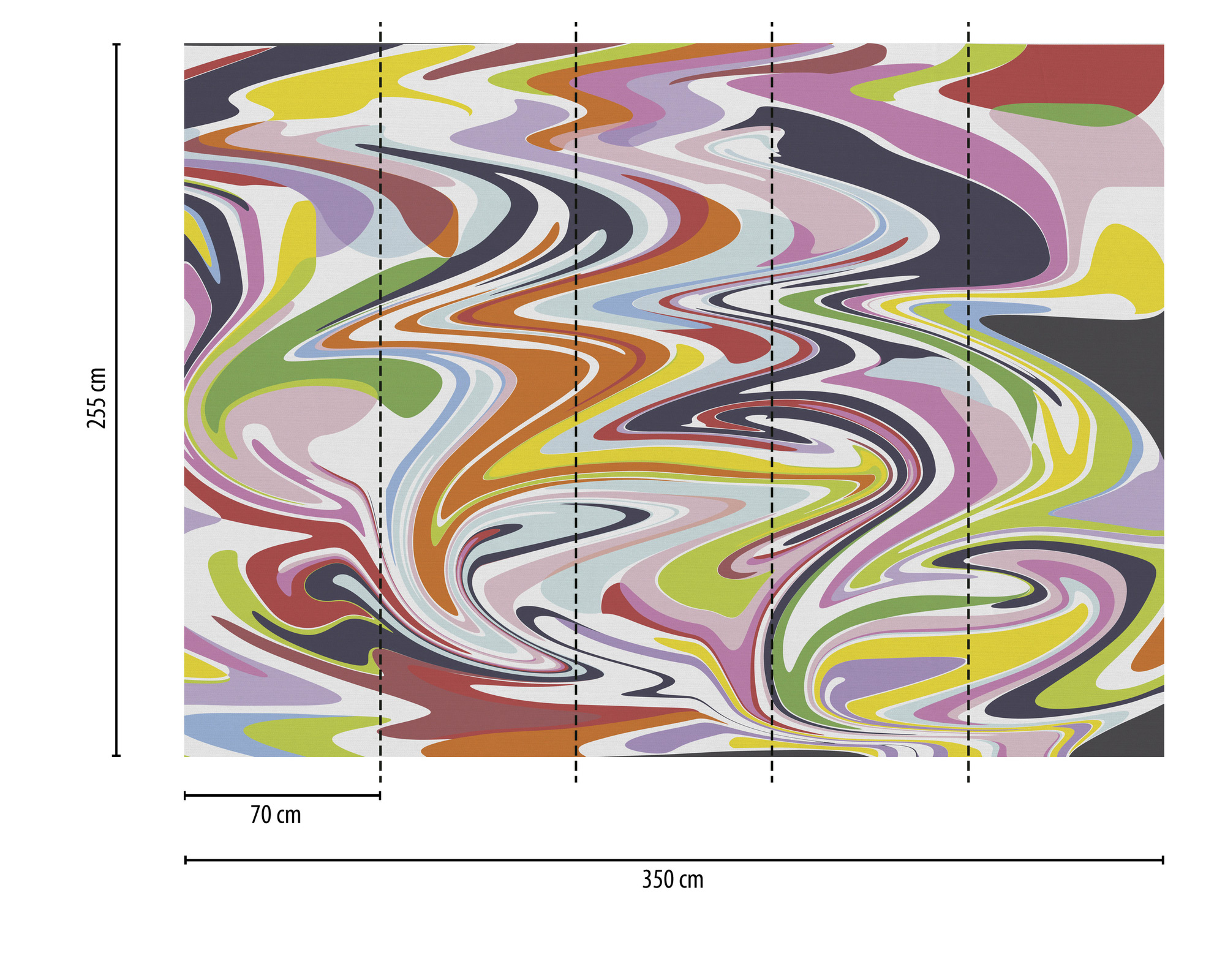 AS Fototapete Designwalls 2 Kunst Farben DD123590