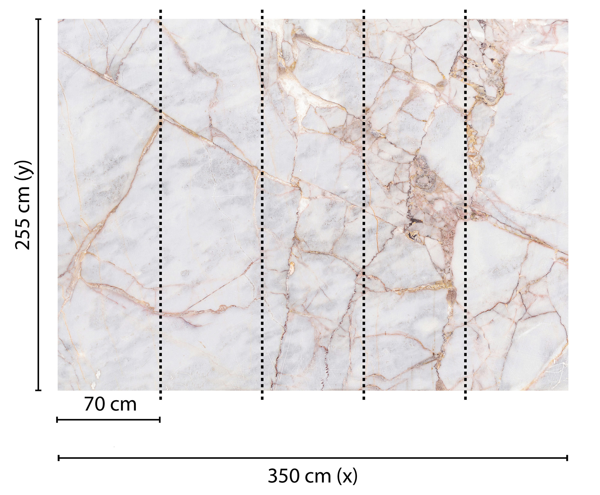 AS Fototapete Designwalls GrayLightMarble DD118760