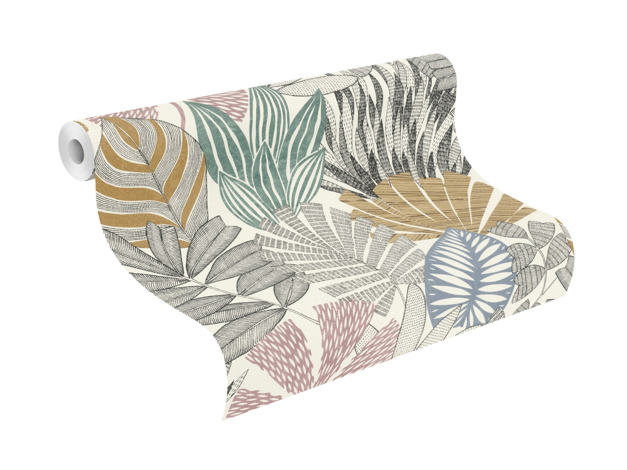 Rasch Vliestapete Symphony Grün-Dunkelgrün 868258