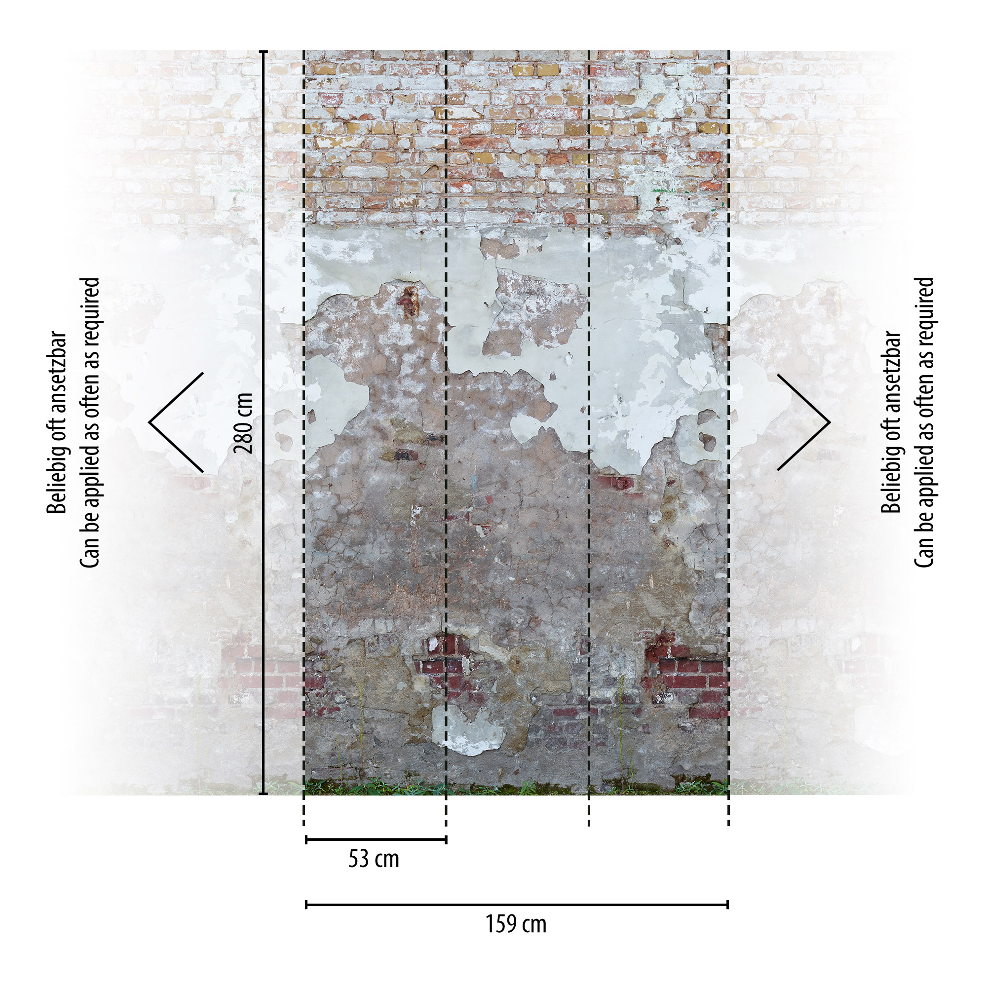 Livingwalls Vliestapete The Wall II Steinoptik 392341 Livingwalls Vliestapete The Wall II Steinoptik 392341