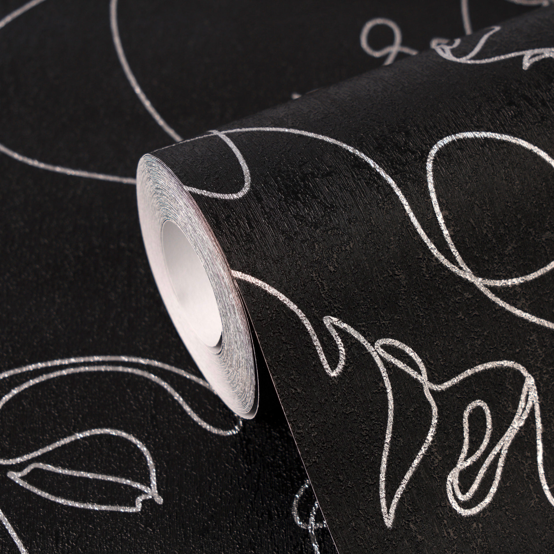 AS Vliestapete PintWalls 3 Modern Schwarz 791723