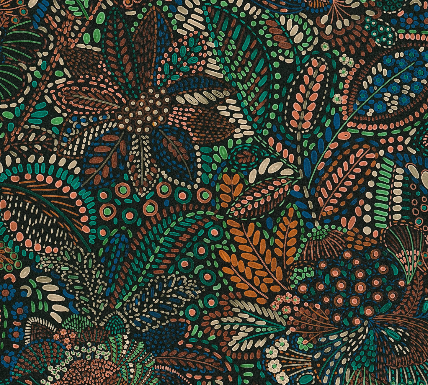 AS Vliestapete C2 Florale Tapete Blau 780252