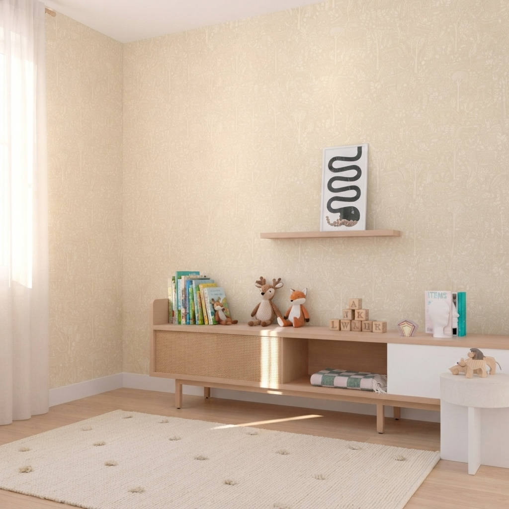 Grandeco Vliestapete Little Dreamers beige LD3419