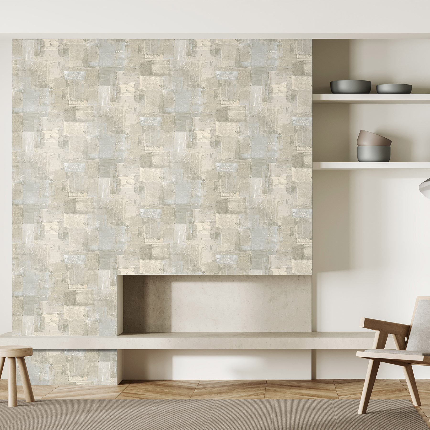 Hohenberger Vliestapete Divino Herkules Sand Beige 65293