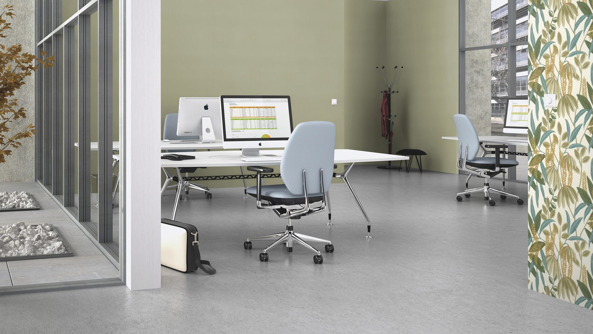 Rasch Vliestapete Allegretto Grün-Dunkelgrün 692709