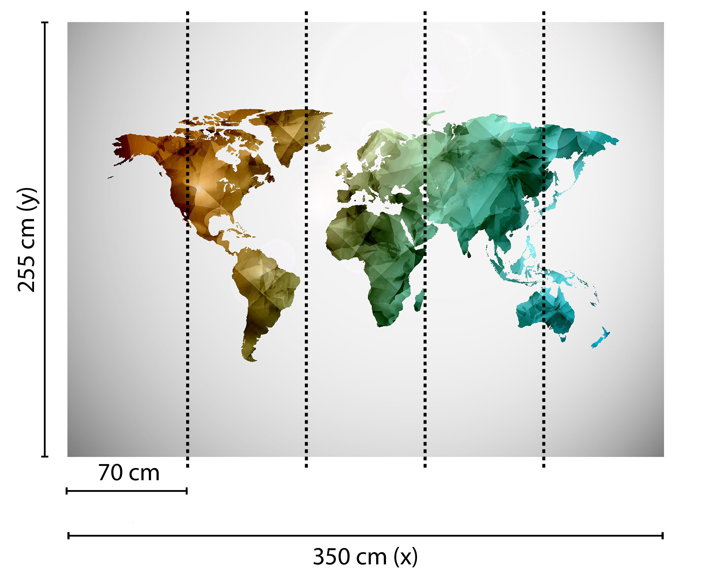 AS Fototapete Designwalls World Graphic DD118706