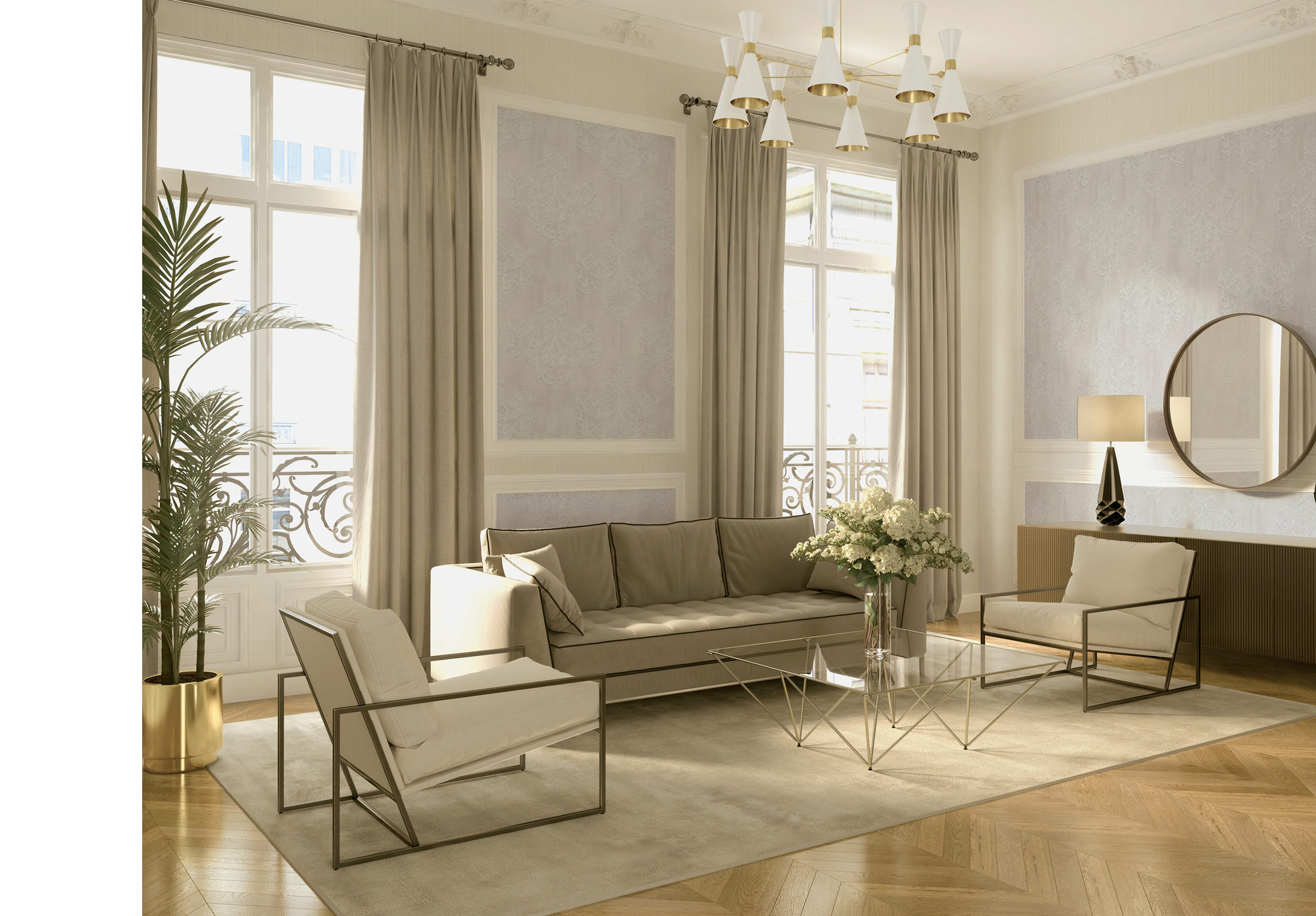 AS Creation Vliestapete Mata Hari Barocktapete 380962