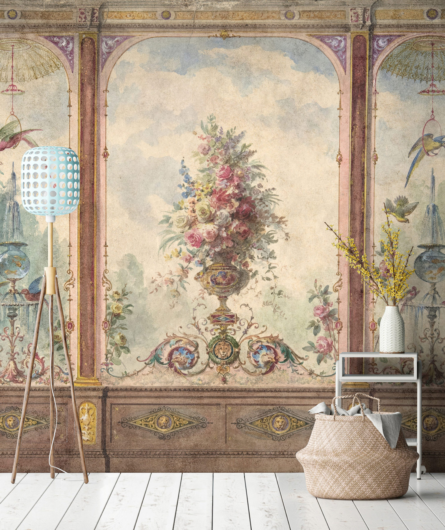 AS Fototapete Walls by Patel 5 Rundbogen Rosa DD134417