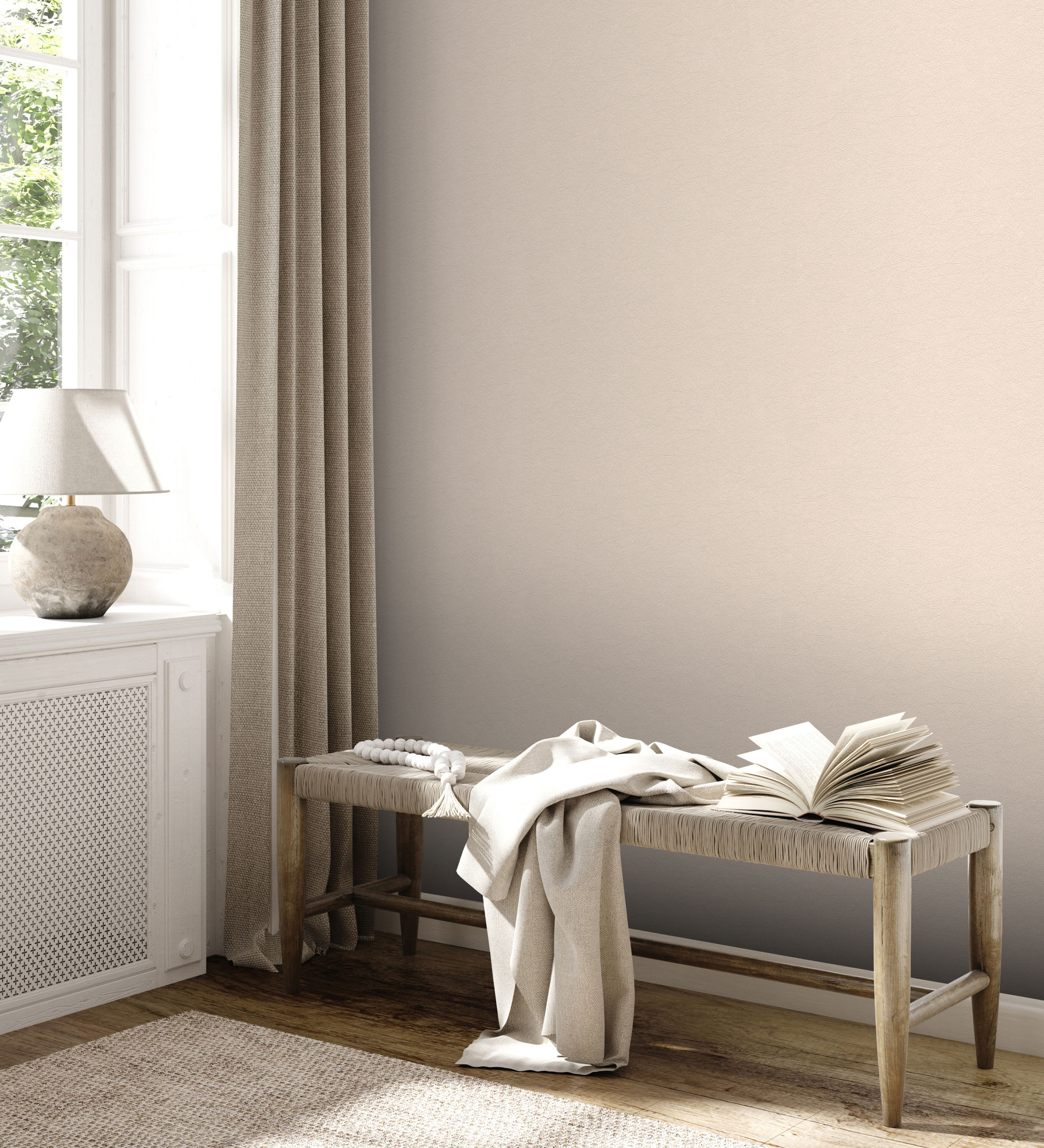 Livingwalls Vliestapete Premium Wall 2 einfarbig 358667