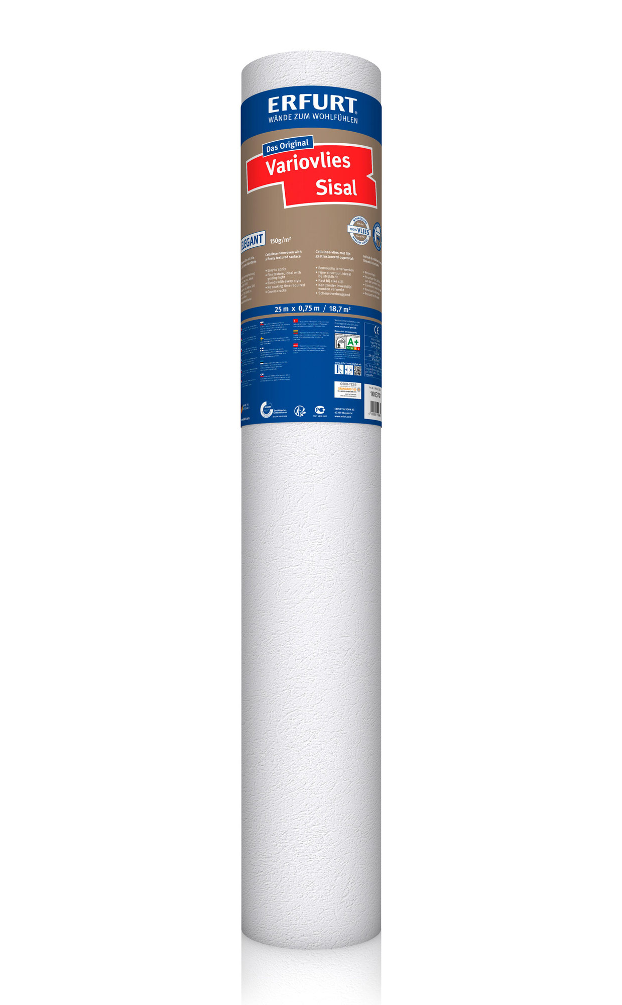 Erfurt Glattvlies Variovlies Sisal | Einzelrolle