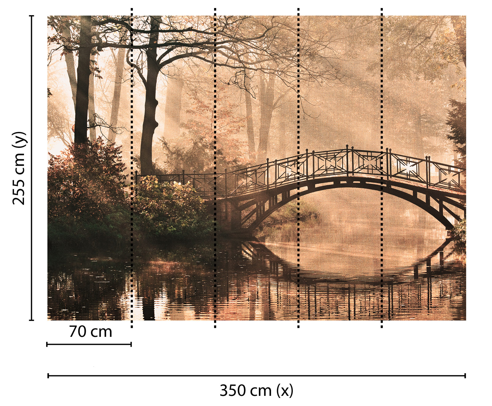 AS Fototapete Designwalls Park Bridge DD118624