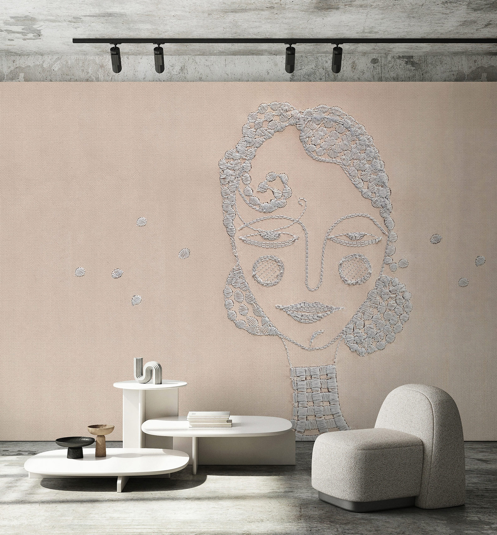 AS Fototapete Walls by Patel 5 Frau Beige DD134351