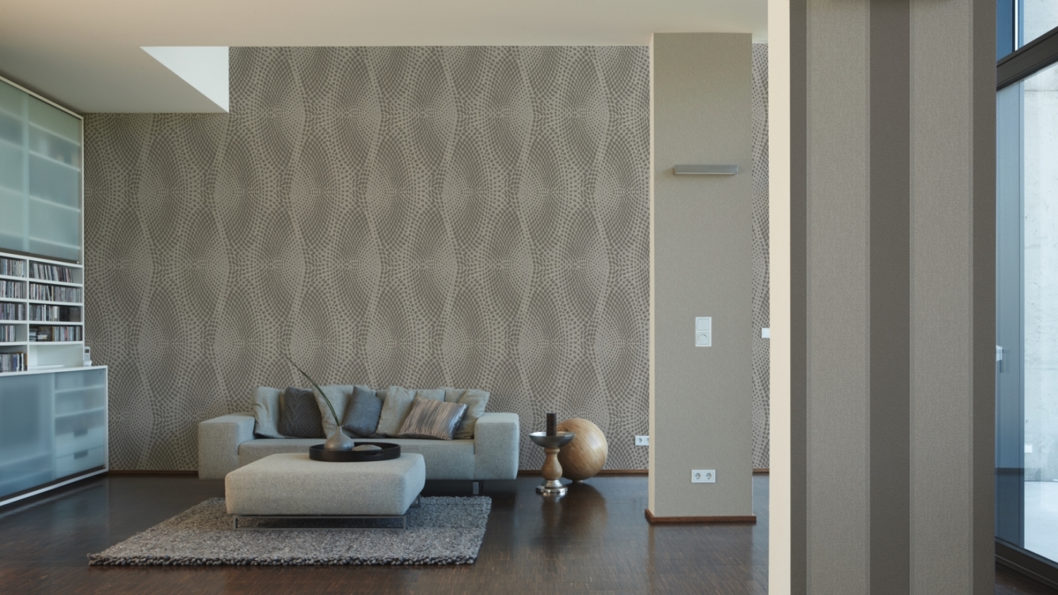 AS Création Vliestapete Fleece Royal 961853