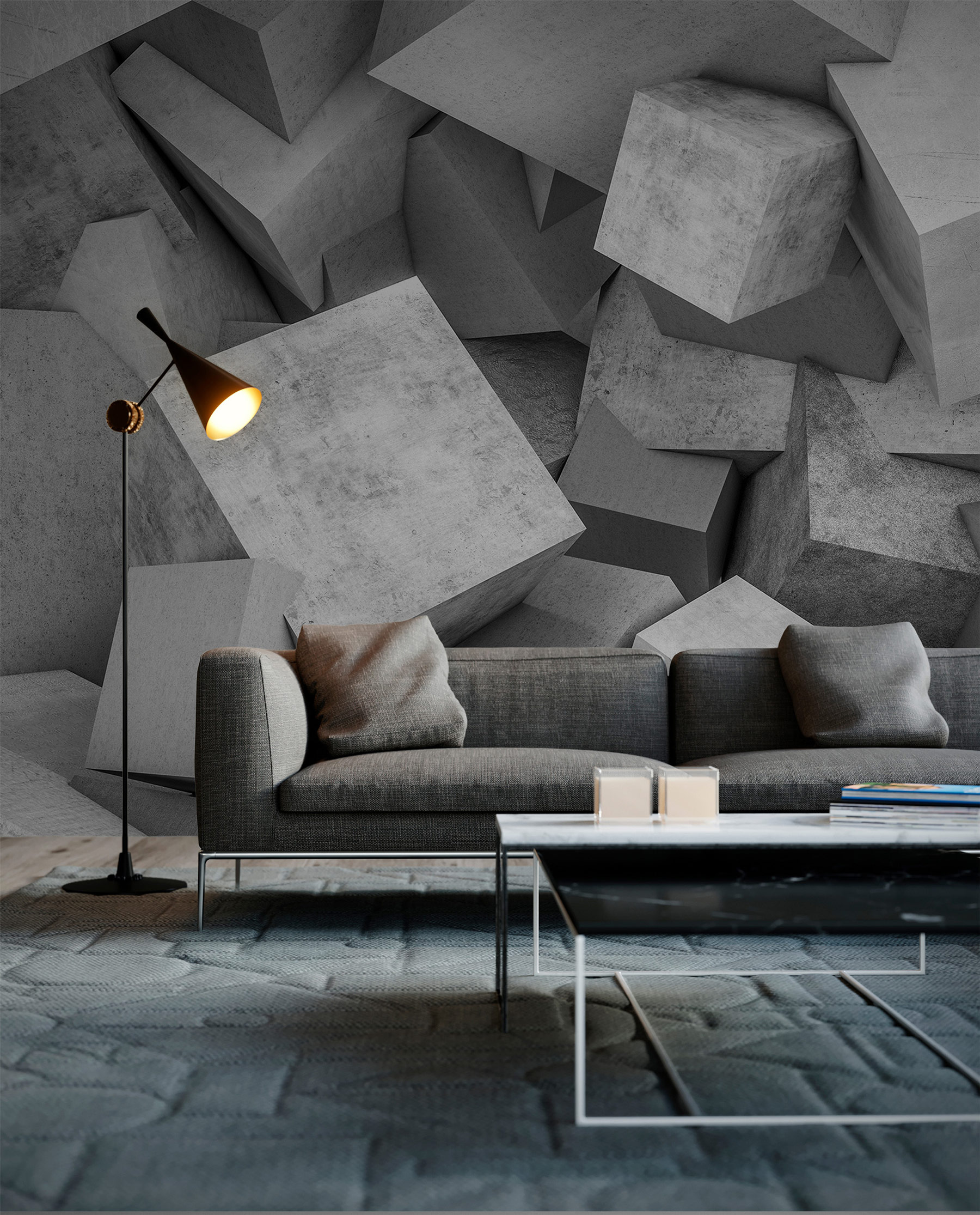 AS Fototapete Designwalls ConcreteBlocks DD118734