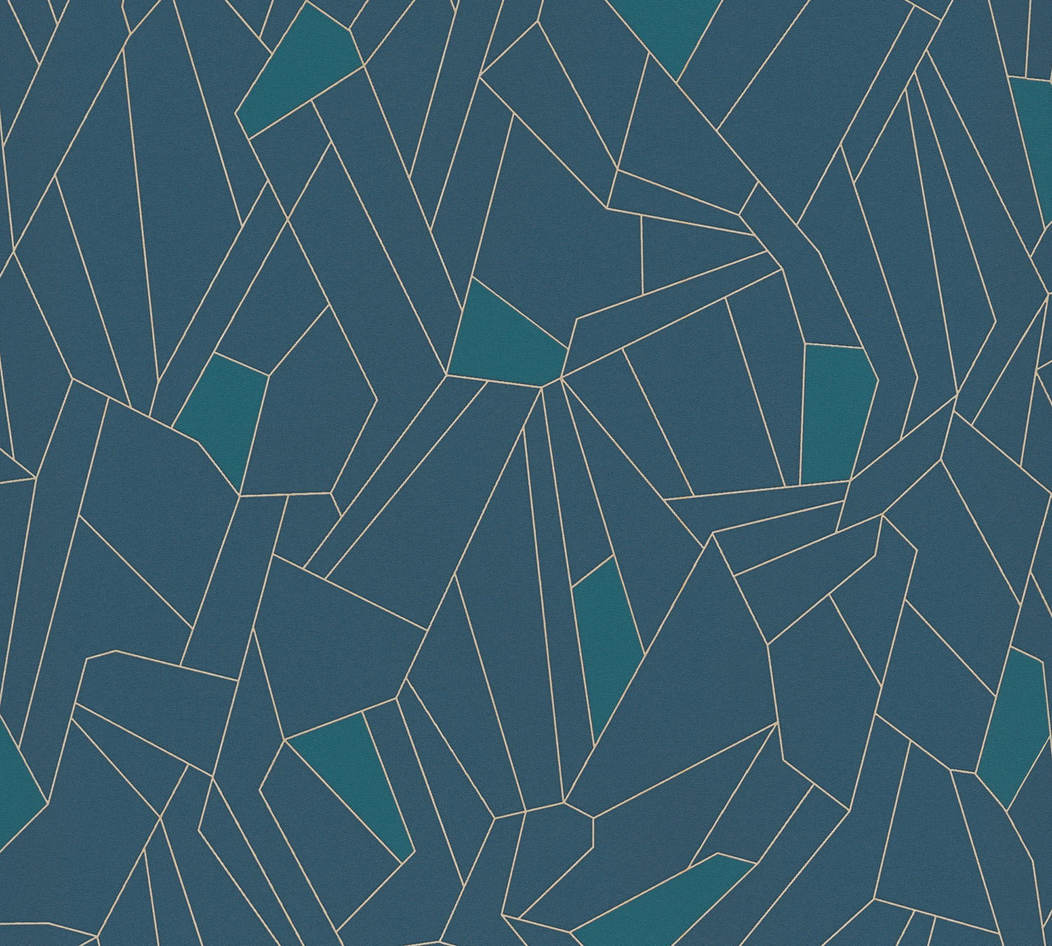 AS Vliestapete New Life Geometrische Tapete blau 376772