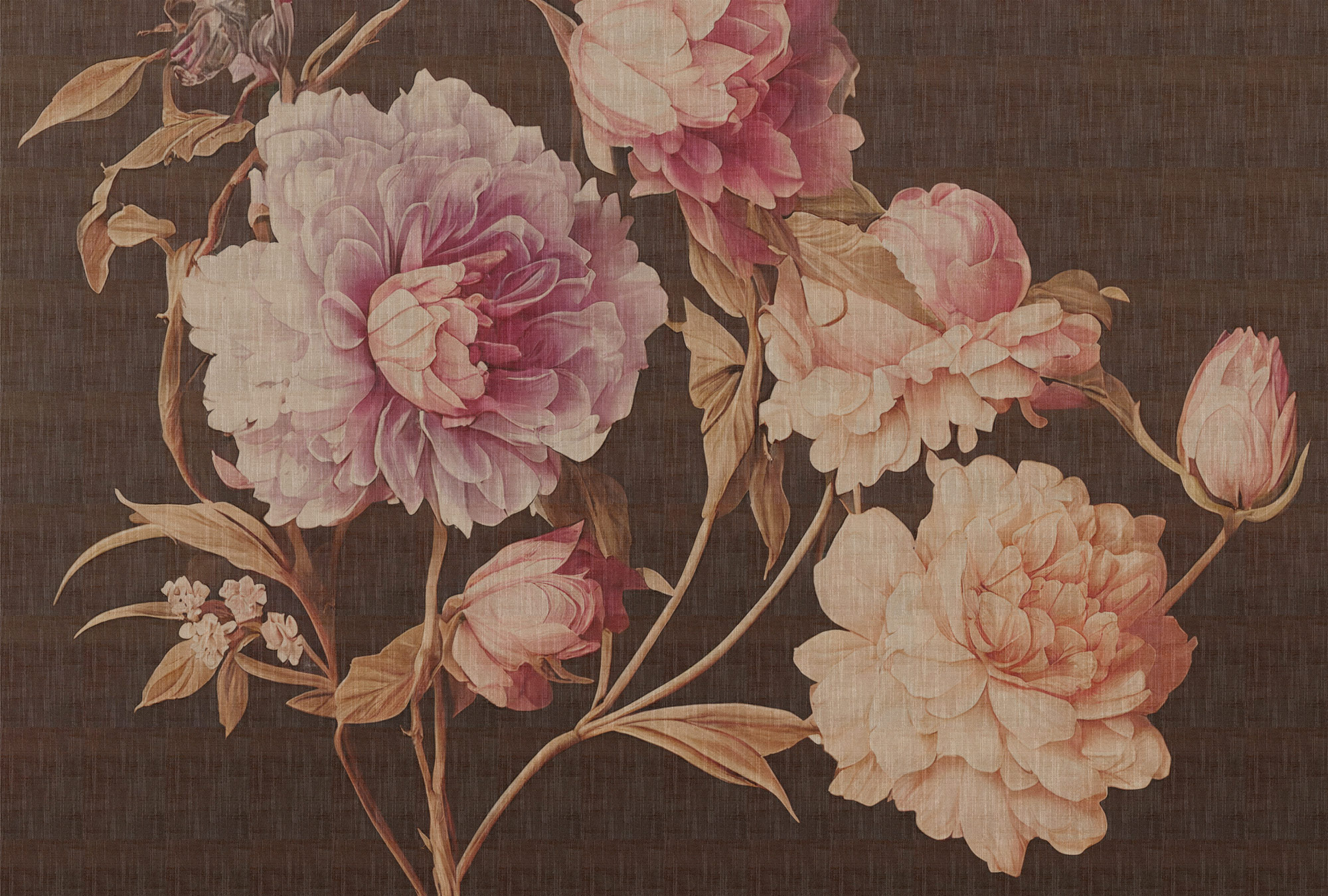 AS Fototapete Walls by Patel 5 Blumen Braun DD134591