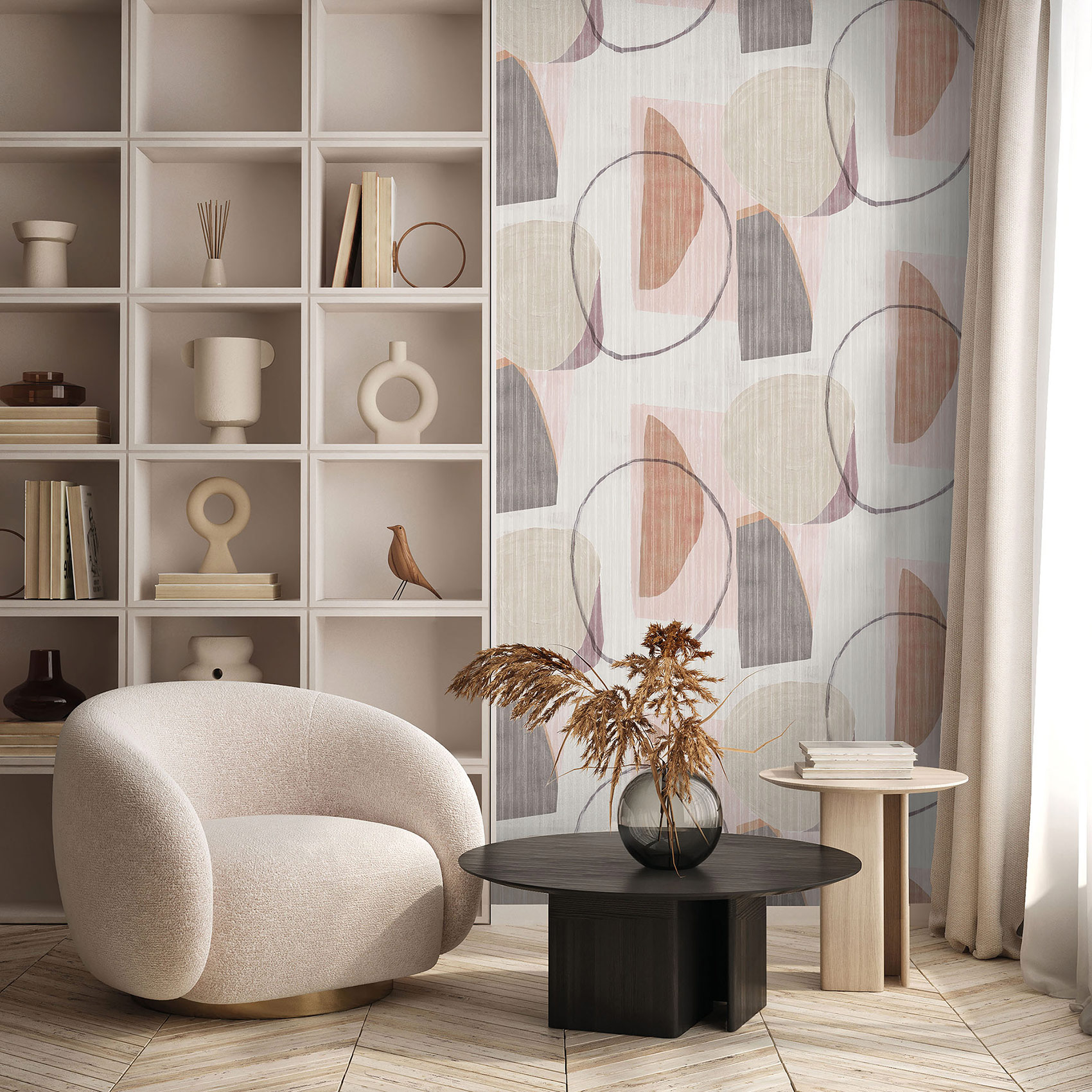 Hohenberger Vliestapete Artist Joyful Orange 27299