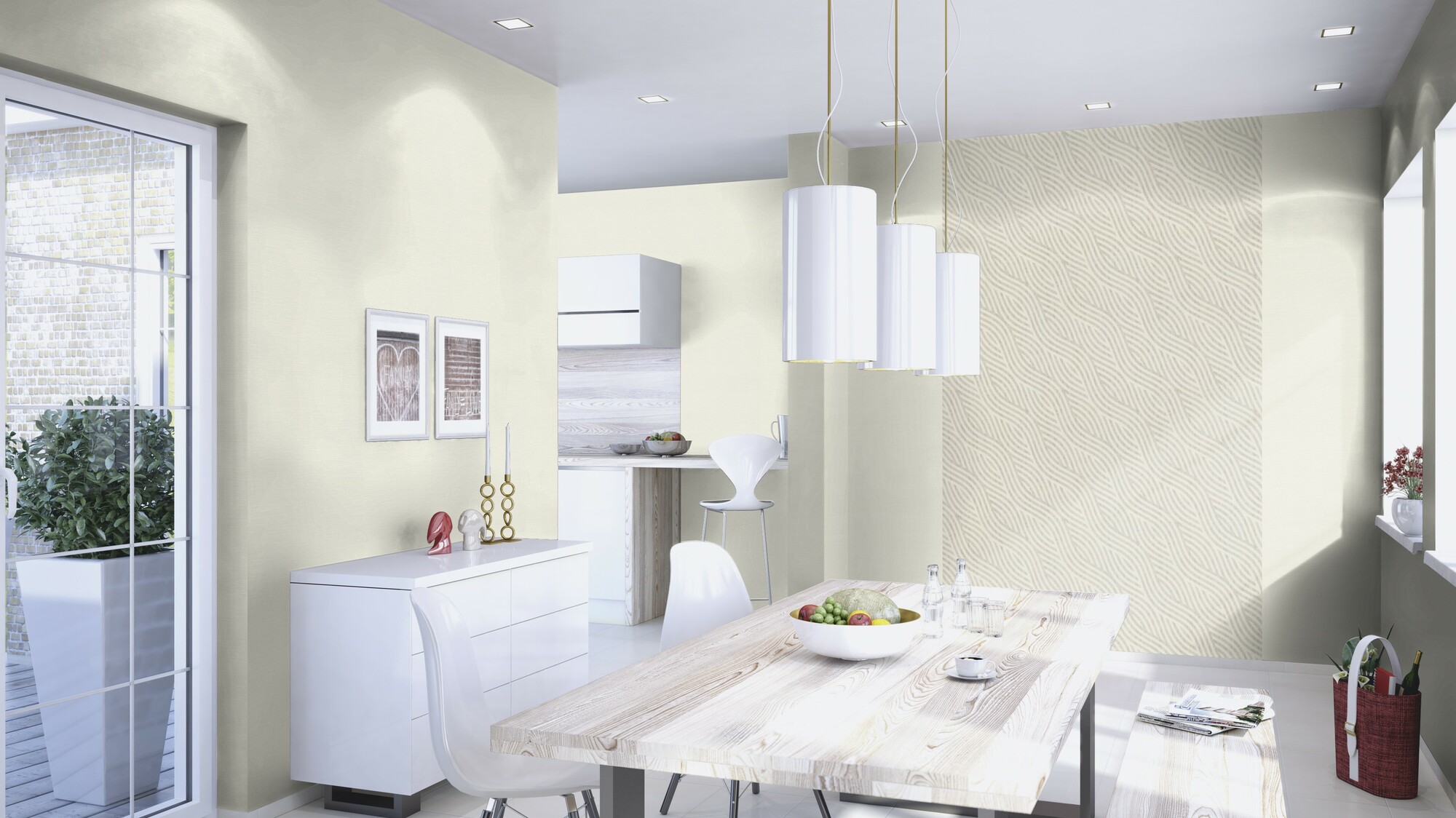 Rasch Vliestapete Kalahari Welle 704525