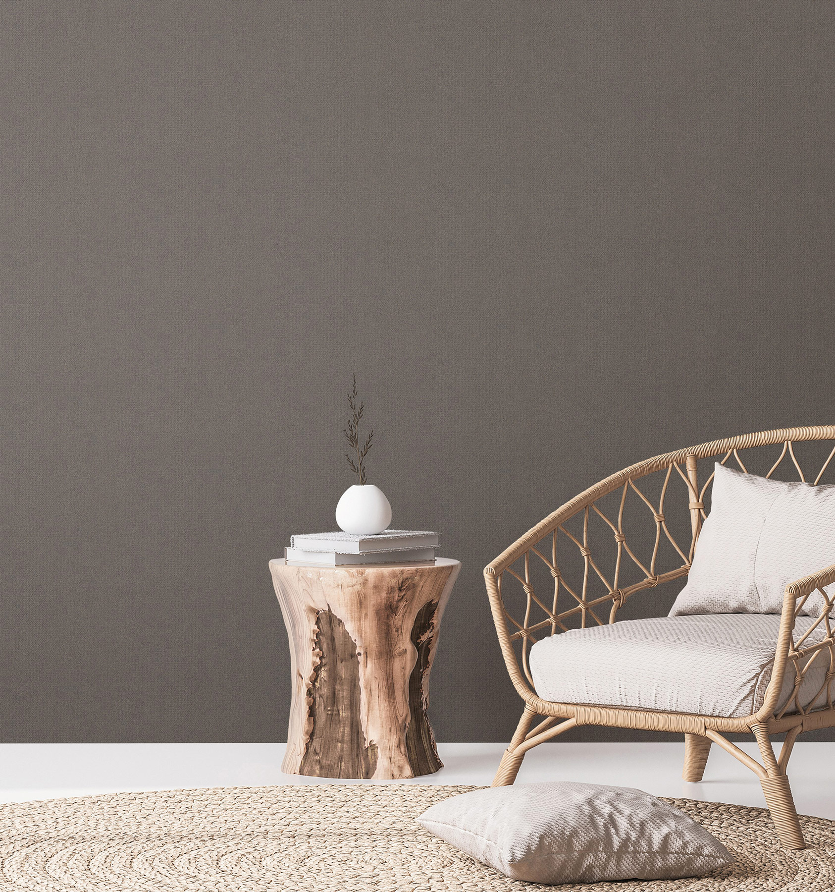 AS Vliestapete Deco Satintapete Unitapete 386623