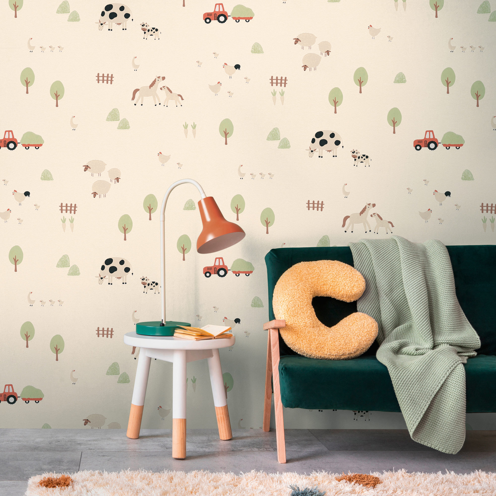AS Vliestapete Kids Studio Kinderzimmertapete Creme 792651