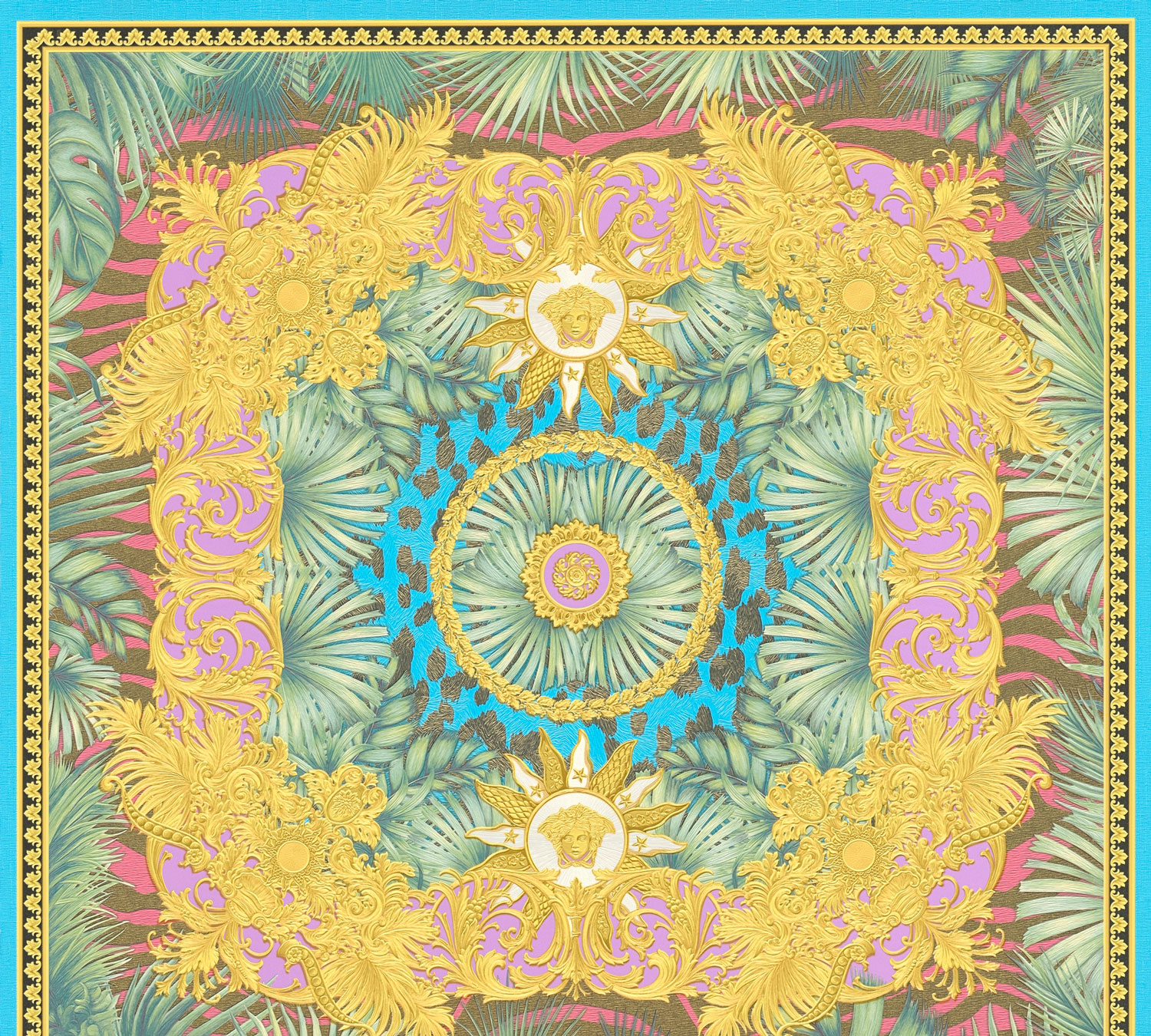 AS Vliestapete Versace 5 Dschungeltapete Bunt 387031