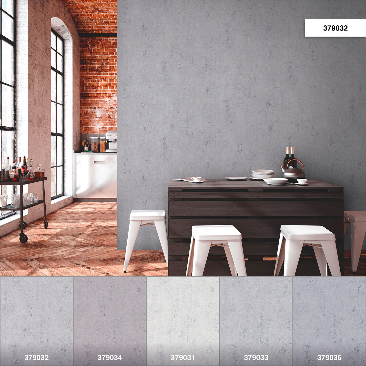 AS Vliestapete Metropolitan Stories 2 Betonoptik 379032