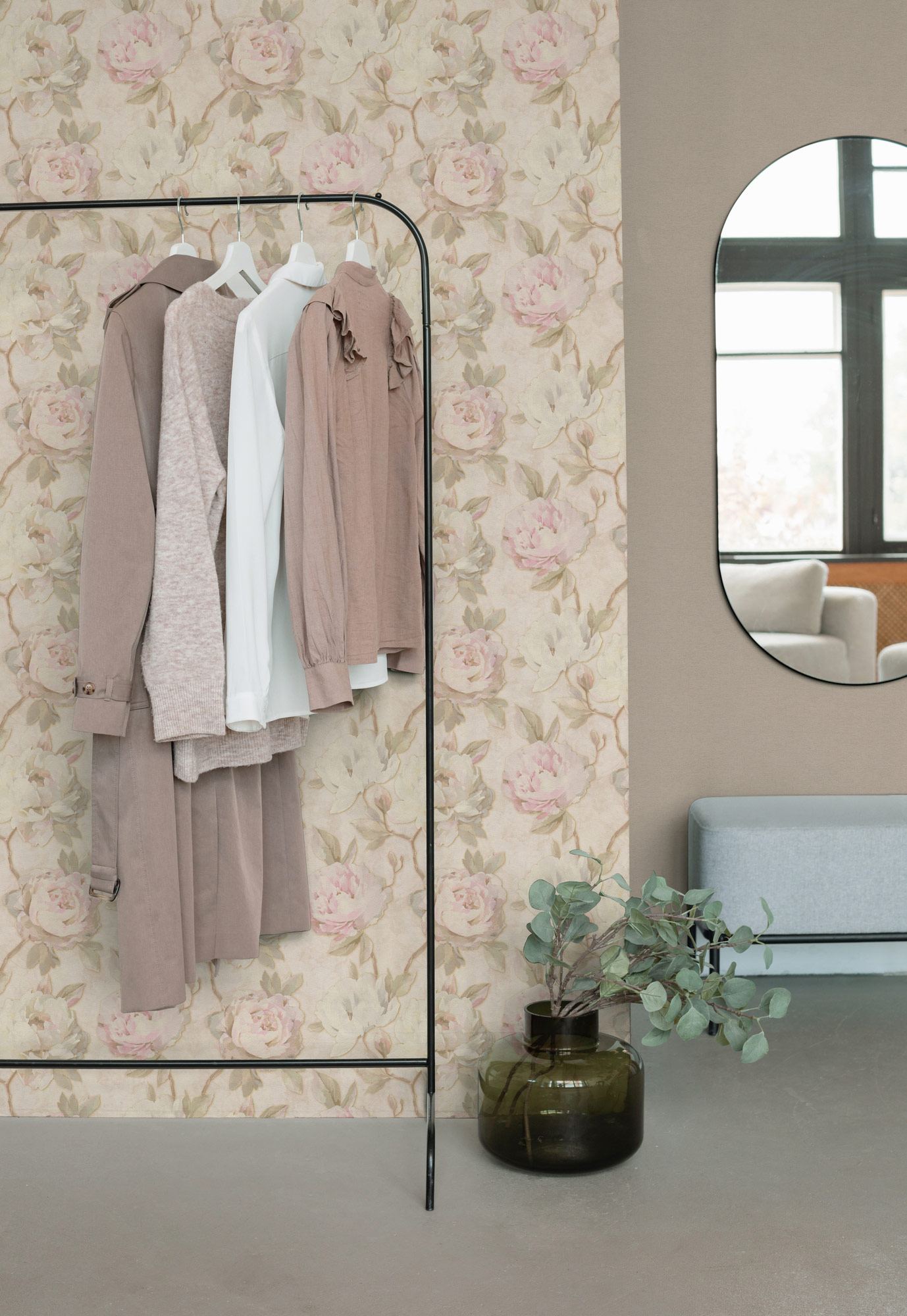 AS Vliestapete PintWalls 3 Floral Creme 791671