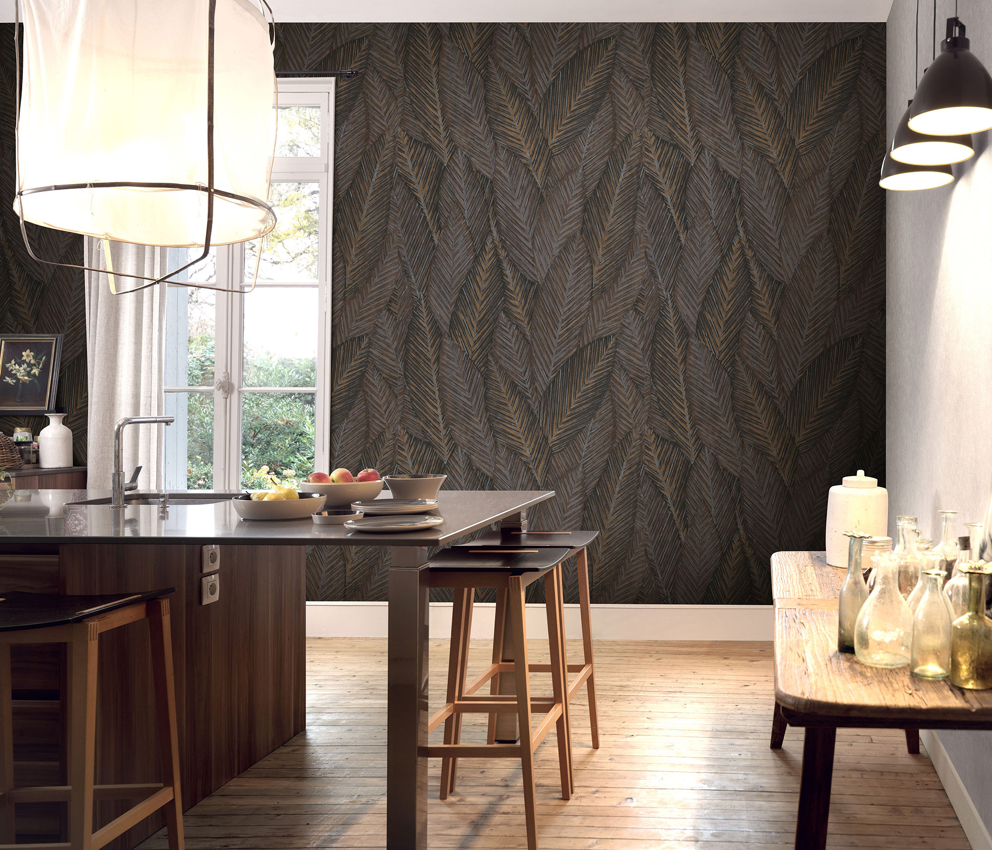 Erismann Vliestapete Martinique braun 1039111