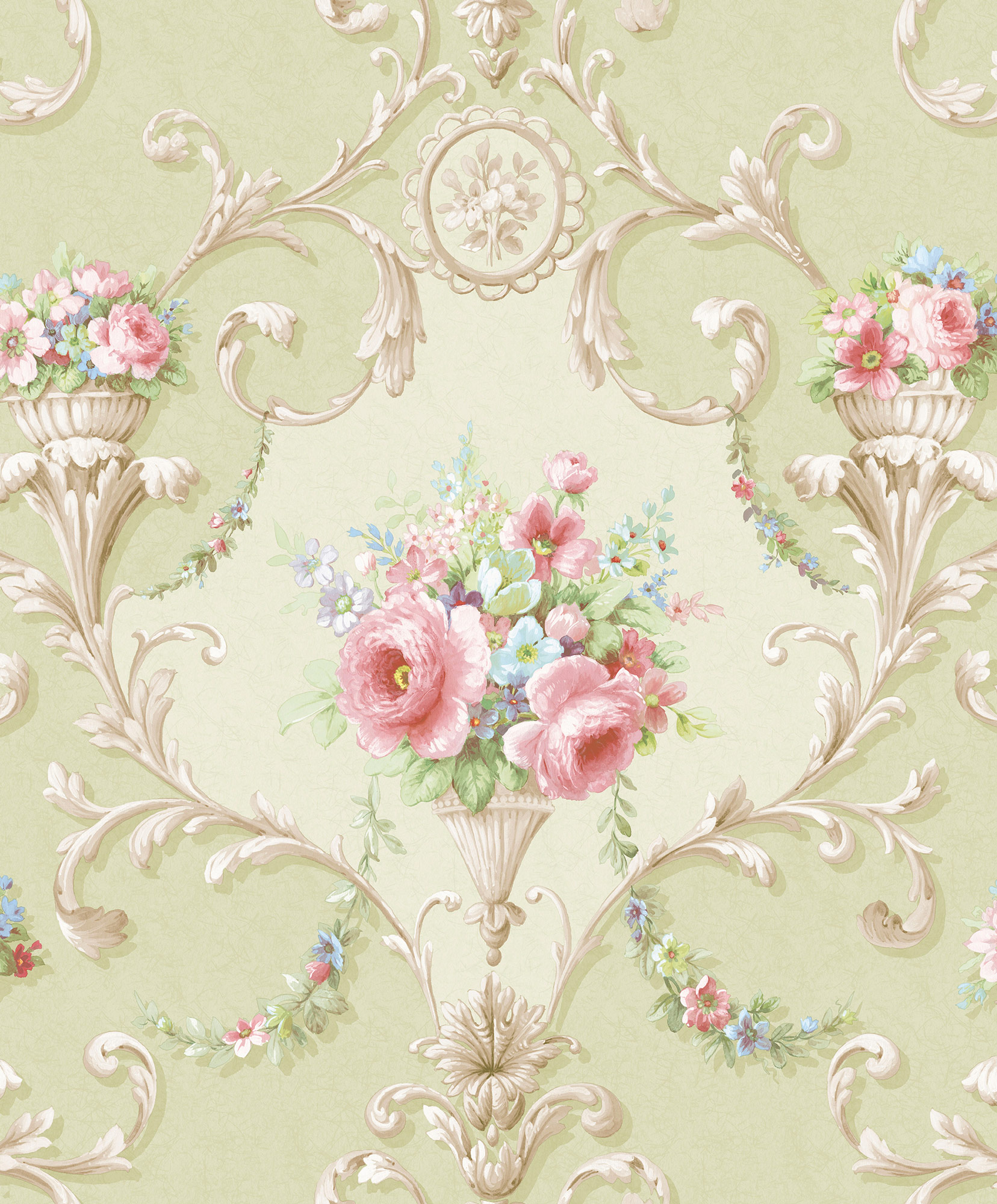 Essener Vliestapete Classic Silks 4 Blumen CI38232 Essener Vliestapete Classic Silks 4 Blumen CI38232