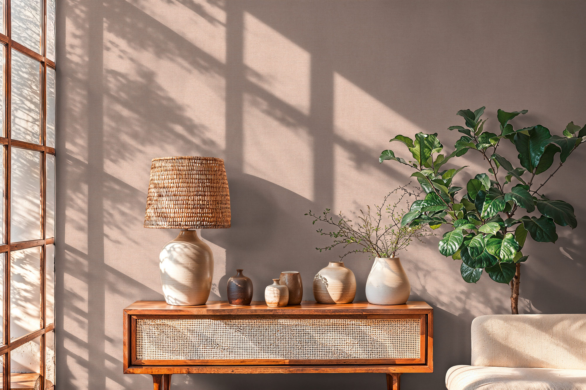 AS Vliestapete PintWalls 3 Unitapete Rosa 791657