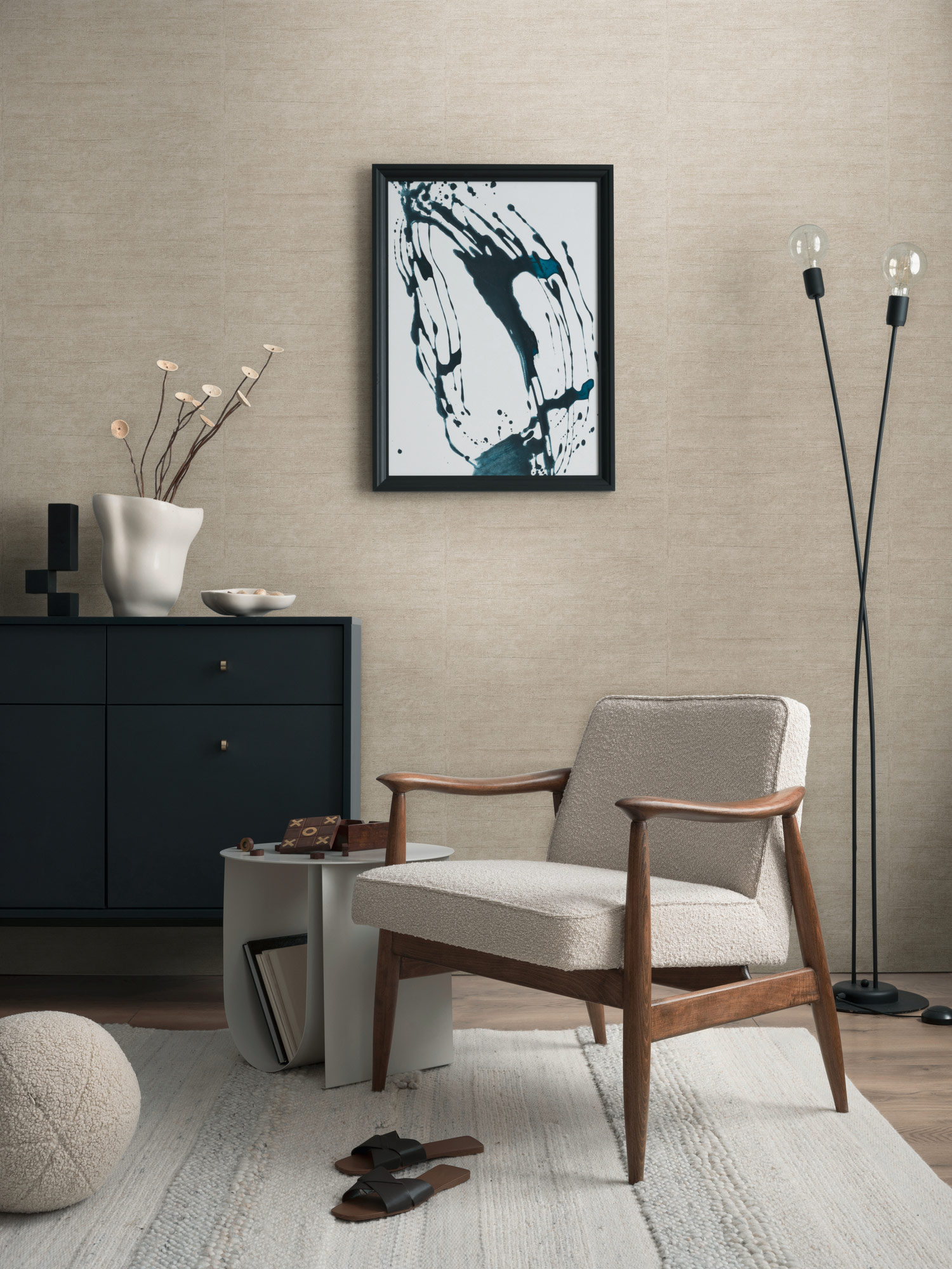 AS Vliestapete History of Art 2 Holzoptik Braun 790482