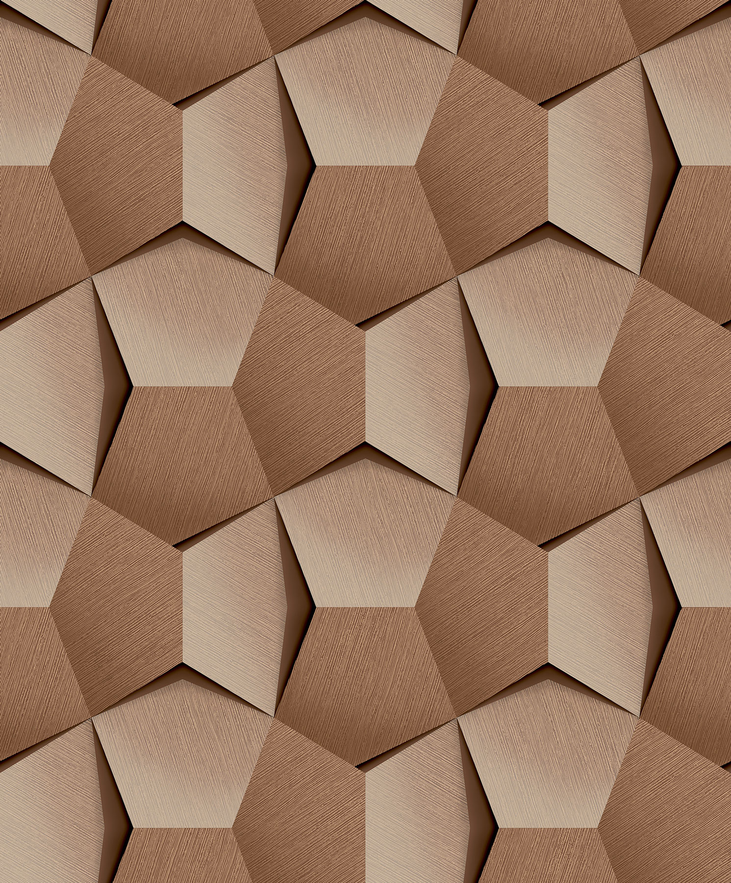 Grandeco Vliestapete Tempo 3D-Tapete A54602