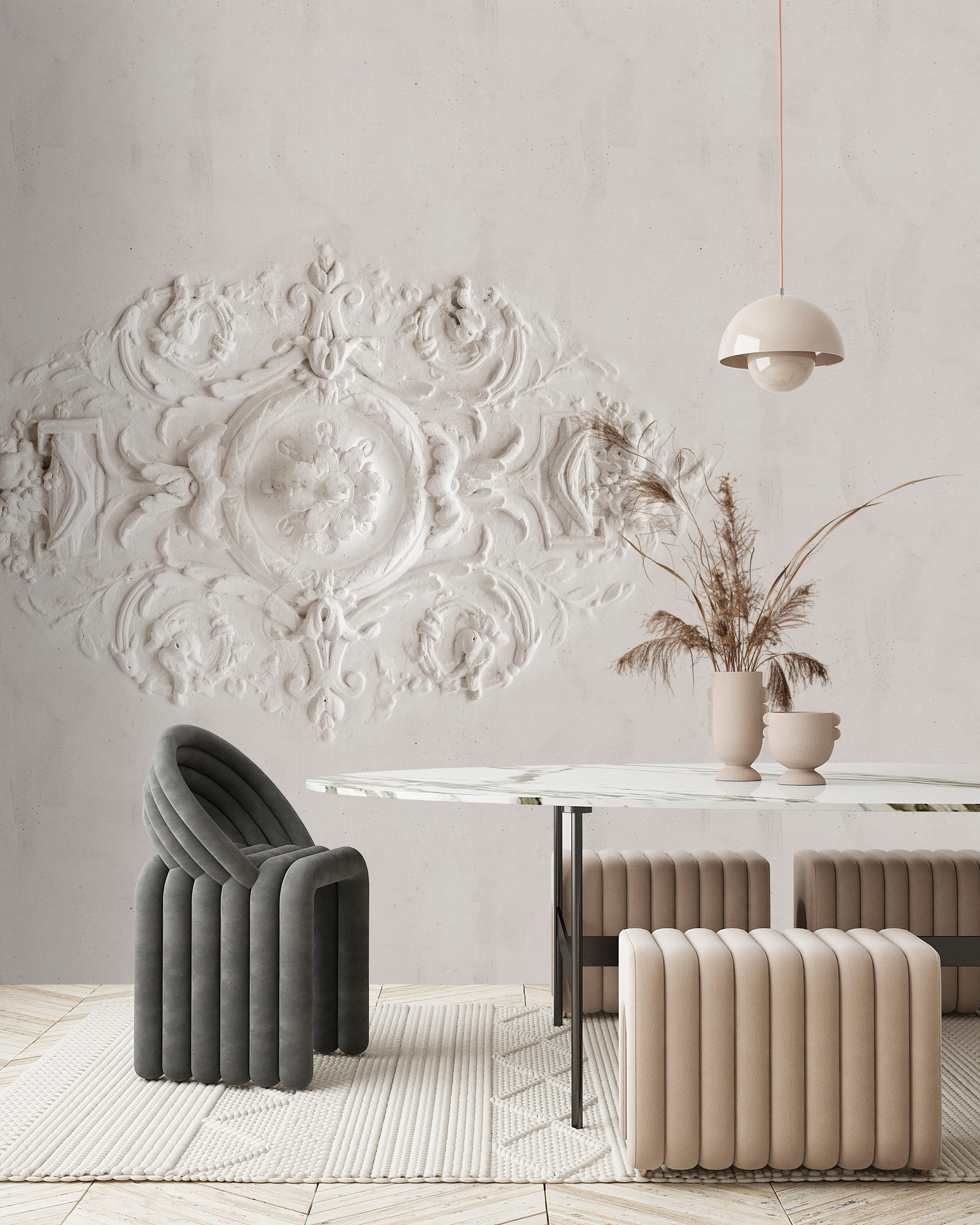 AS Fototapete Walls by Patel 5 3D Creme DD134663