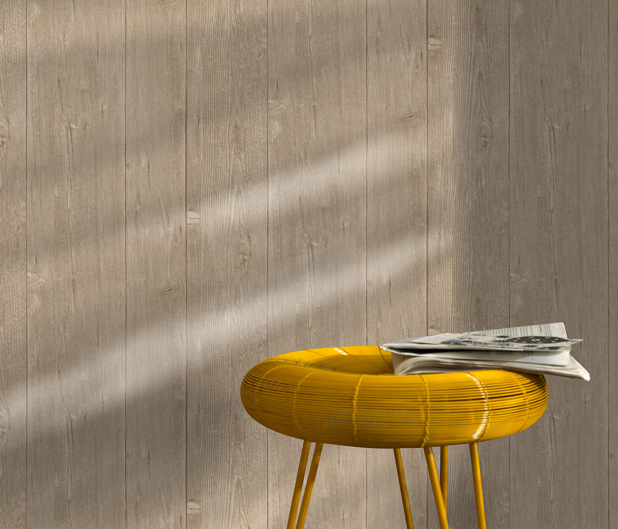 Erismann Vliestapete Imitations 2 braun Holzoptik 582033