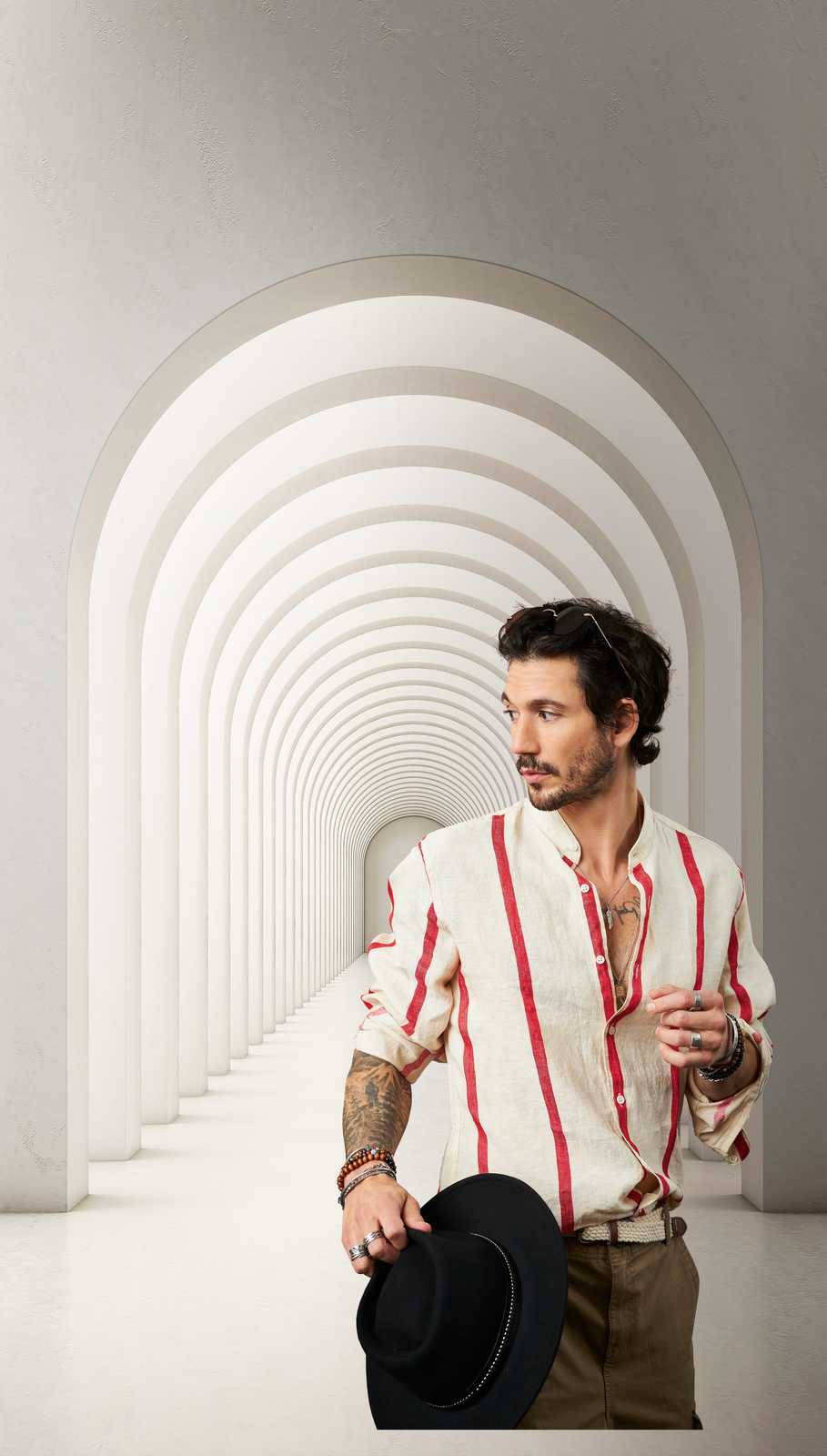 Livingwalls Vliestapete The Wall 3D 382821