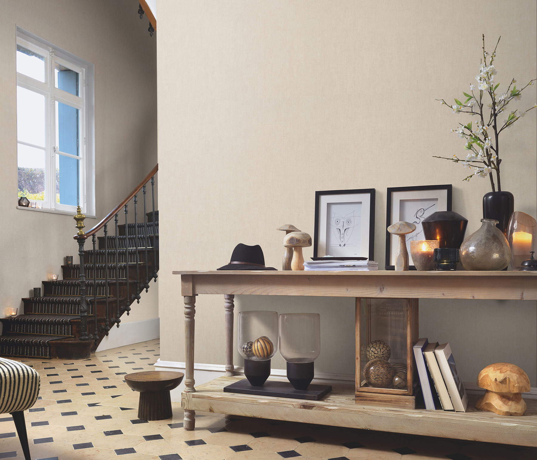 Erismann Vliestapete Aurora Unitapete 1053905